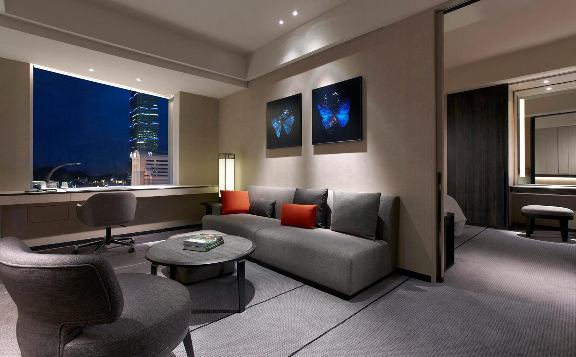 Humble House Taipei, Curio Collection By Hilton Hotel Ngoại thất bức ảnh A suite at the hotel
